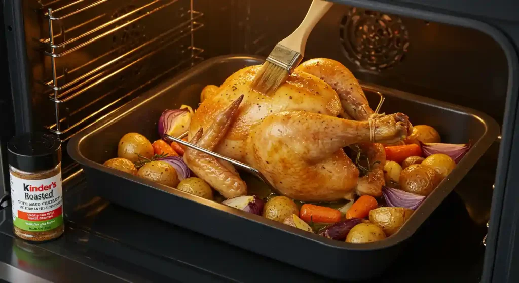 cooking Kinder’s Roasted Chicken
