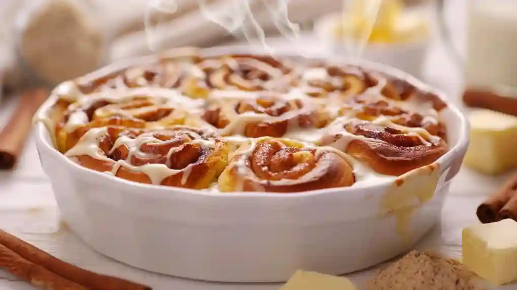 Feat Rhodes Cinnamon Rolls