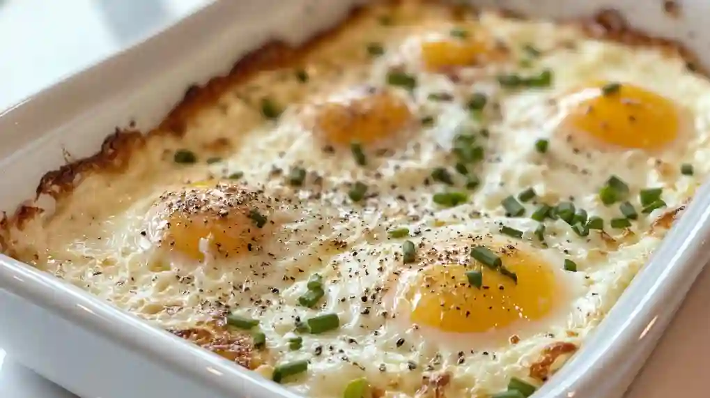 feat Baked Cottage Cheese Eggs