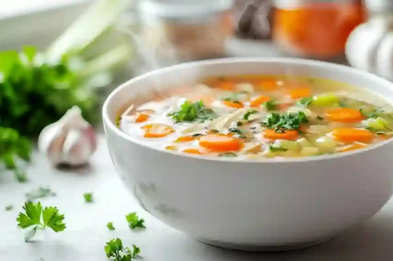 Blissful Chicken Soup: