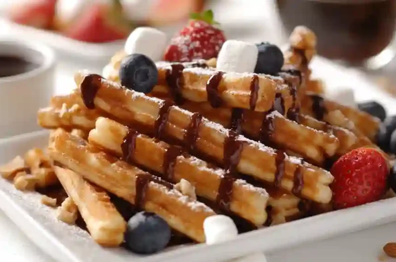 The Perfect Waffle Sticks