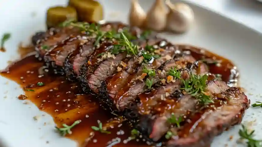 feat Sliced Beef Brisket