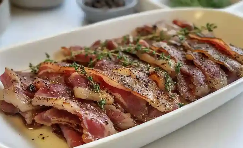 Beef Bacon Revamped Flavor