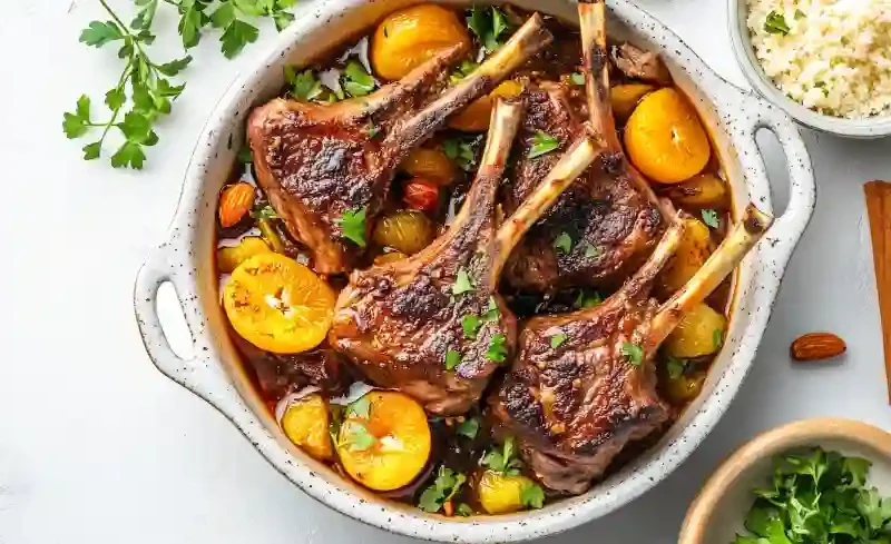 Best Lamb Chops Cooked in a Tajine