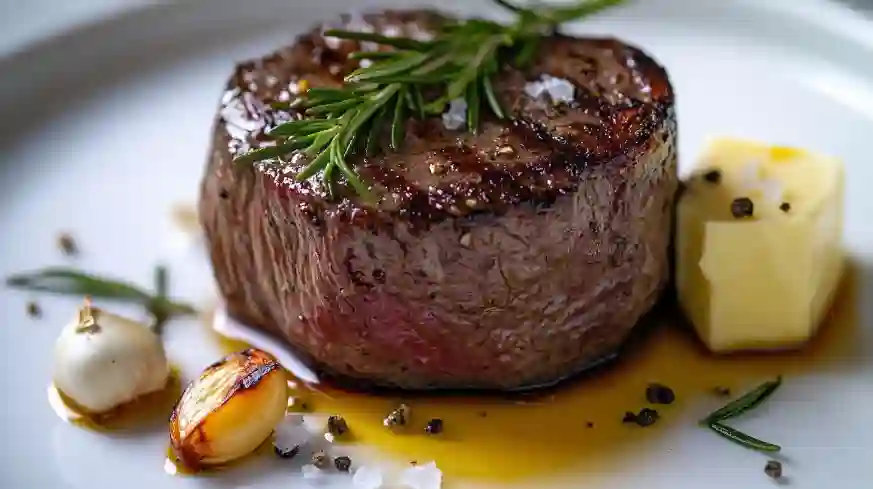 feat Filet Mignon on Bone