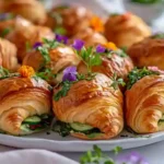 feat Mini Croissant Sandwiches