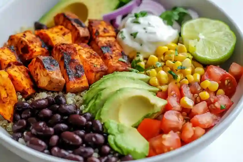 feat Sweet Potato Taco Bowl