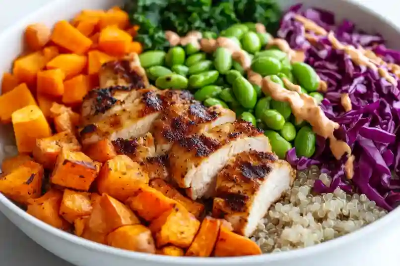 feat Grilled Chicken Quinoa Bowl